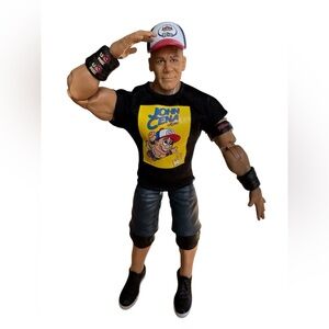 WWE John Cena Action Figure 2023 “Never Give Up” ShirtRetirement Era Collectible